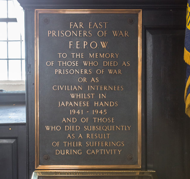 Far East Prisoners of War Memorial