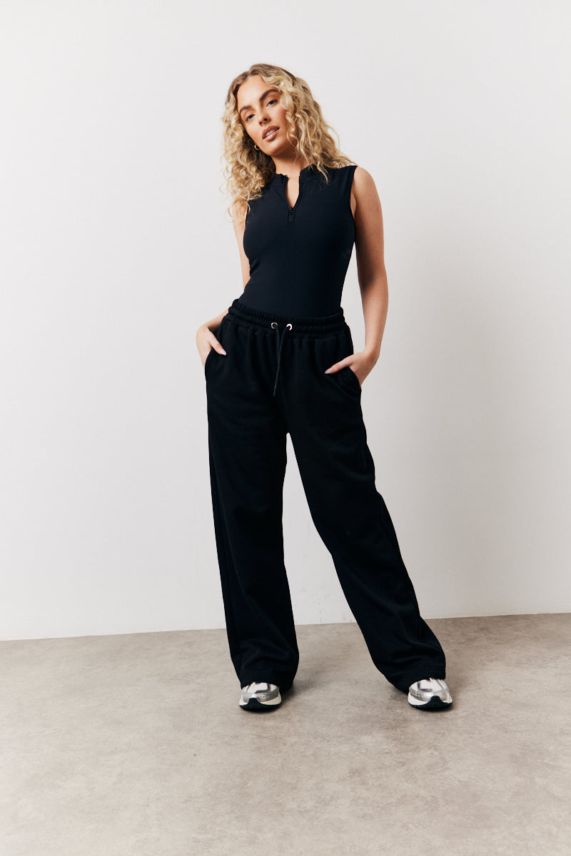 Built In Bra Sculpt & Control Zip Front Bodysuit