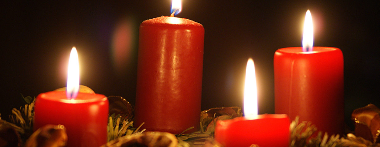 Advent candles